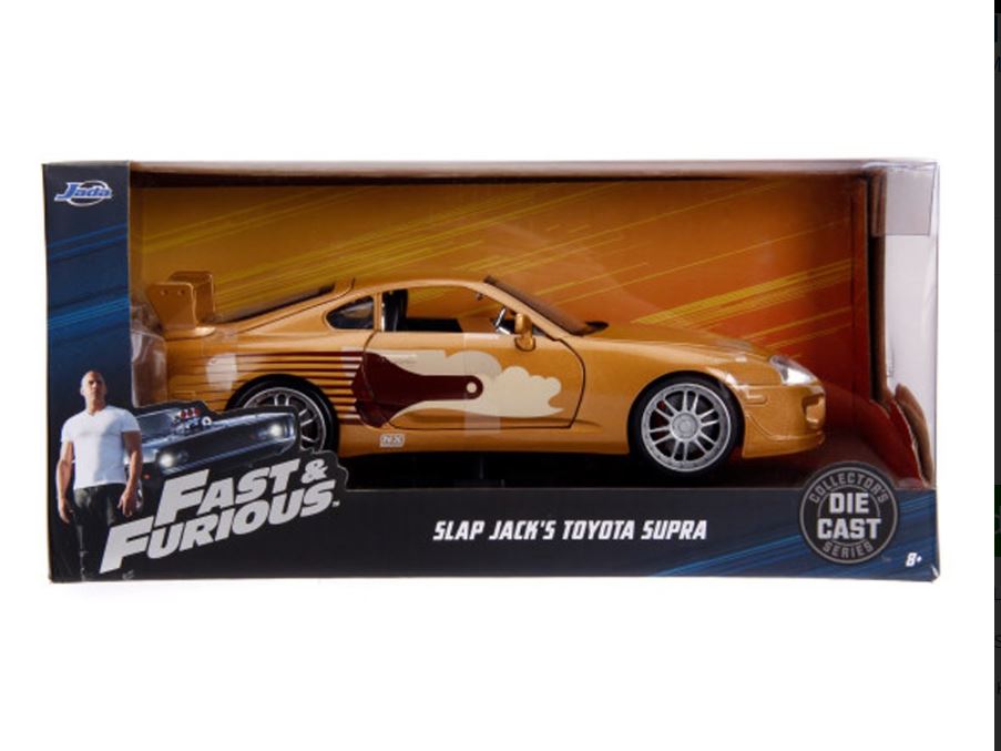 Fast and the Furious Slap Jack's 1995 Toyota Supra 1:32 Scale Die-Cast Metal Vehicle