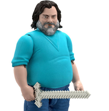 A Minecraft Movie Large Scale Steve Action Figure