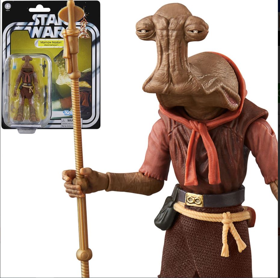 Star Wars The Vintage Collection Momaw Nadon Deluxe 3 3/4-Inch Action Figure: