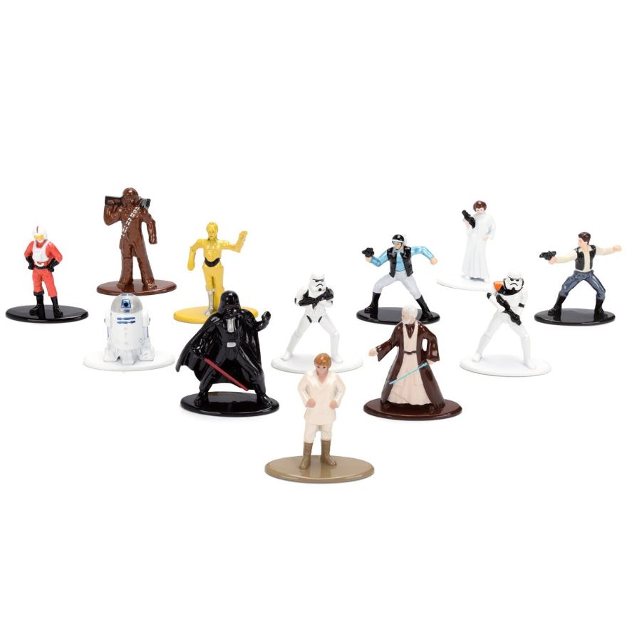 Star Wars Wave 1 Nano MetalFigs Die-Cast Metal Mini-Figure 12-Pack
