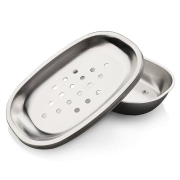 Stainless Steel Corner Sink Strainer Basket with Drain Tray