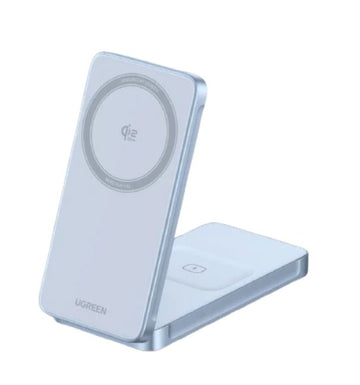 UGREEN MagFlow 2-in-1 Magnetic Wireless Charger 25W (MagSafe compatible)